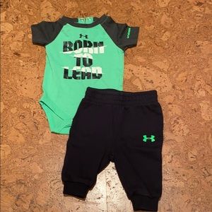 Underarmor 0/3 months outfit